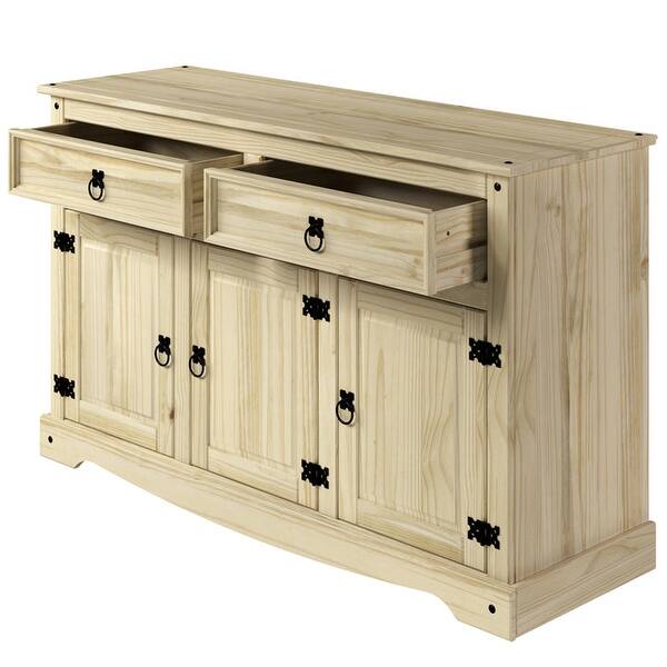 Wood Buffet Sideboard Corona Collection Furniture Dash On Sale